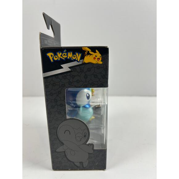 Pokémon Select Metallic Piplup Series 2 Battle Figure NEW IN BOX Jazwares - Picture 2 of 9